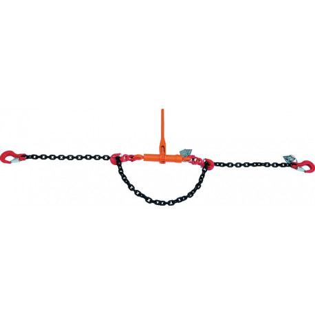 Chaine d'arrimage DORA 2-unités Classe 8 -3,5m S.10-8mm Force 6300 daN 1575 daN DOLEZYCH