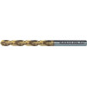 Foret hélicoidal DIN 338 Typ N D.3.1mm HSS TiN Queue cylindrique RUKO (Par 10)