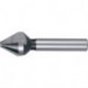 Fraise à chanfreiner et à ébavurer DIN334-C 60degr D.6,3mm HSS 3 lames RUKO