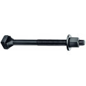 Vis pour rainure en T DIN 787 rainure en T 36mm M30 L.500mm Classe de qualité 8.8 m.Mutter u.Scheibe AMF