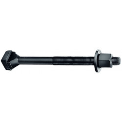 Vis pour rainure en T DIN 787 rainure en T 42mm M36 L.160mm Classe de qualité 8.8 m.Mutter u.Scheibe AMF