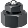Vérin à vis d'alignement N ° 6420 taille 70 avec bille rotative hauteur 56-70 mm AMF