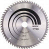 Lame pour scie circulaire Optiline Wood Ext 254mm Z.60 WZ Percage 30mm Larg coupe.2,8mm HM BOSCH