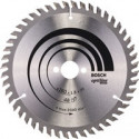 Lame pour scie circulaire Optiline Wood Ext 160mm Z.48 WZ Percage 20mm Larg coupe.1,8mm HM BOSCH