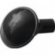 Pommeau de rechange pour 4000 819 685 + 4000 819 686 noir plastique