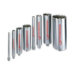 Couronne trépan High Speed Plus pierre naturelle D.8,3mm L.110mm G 1/2 pouce ROTHENBERGER