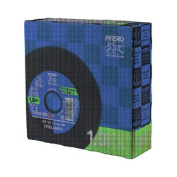 Disque à tronçonner STEELOX BOX D125x1mm INOX Al. 22,23mm 25er Box PFERD