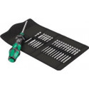 Assortiment d'embouts KK Turbo Imperial 1 19-unités Fente/PH/TORX®/6Kt./4Kt.WERA