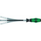Tournevis porte embouts 393 S 1/4 pouce avec aimant et circlip -L.173,5mm Kl.flex.3K-Poignée WERA