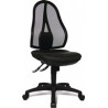 Chaise de bureau pivotante avec mécanisme synchrone ponctuel anthracite 430-550 m