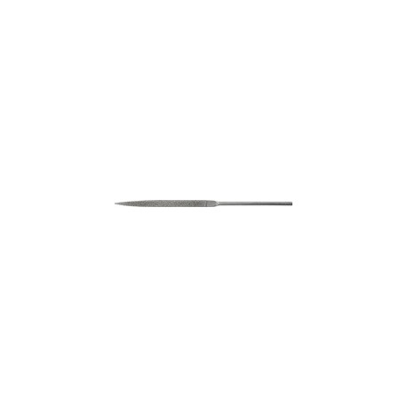 Lime aiguille diamantée 140 mm 52 x 17 mm forme plate D 126