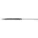 Lime aiguille diamantée 140 mm 52 x 17 mm forme plate D 126