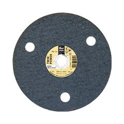 Disque abrasif TWINPOWER D. 125 mm droit granulation 40-60-80 boîte