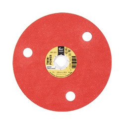 Disque abrasif TWINPOWER D.125mm droit granulationK.40 Krt.