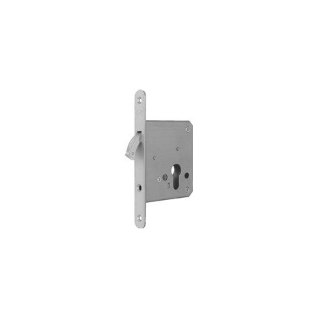 Plaque de frappe.S413 STA argenté B.20xL.105mm carré DIN G/D fl.BKS