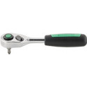 Cliquet réversible à douilles/ levier 419 B QR 1/4 pouce L.117mm 80 Z.STAHLWILLE