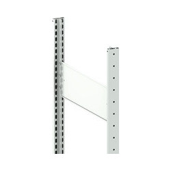 Châssis de support H2000xP400mm argent, META galvanisé