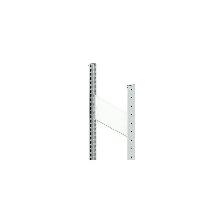 Châssis de support H2000xP400mm argent, META galvanisé