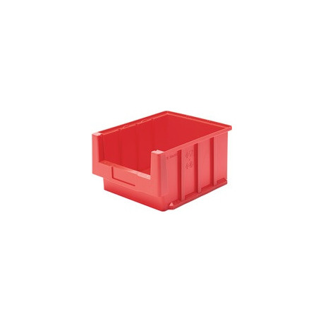 Boîte pour étagère VKB L300xB230xH150mm rouge PP LA-KA-PE (Par 10)