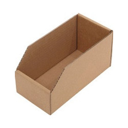 Boîte pour étagère L200xB100xH100mm carton ondulé brun 1 (Par 50)