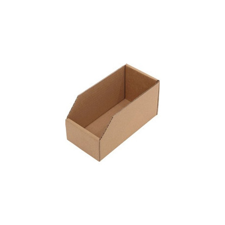 Boîte pour étagère L200xB100xH100mm carton ondulé brun 1 (Par 50)