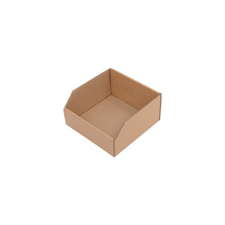 Boîte pour étagère L200xB200xH100mm carton ondulé brun 1 (Par 50)