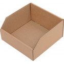 Boîte pour étagère L200xB200xH100mm carton ondulé brun 1 (Par 50)