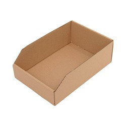 Boîte pour étagère L300xB200xH100mm carton ondulé brun 1 (Par 50)