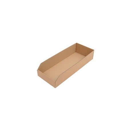 Boîte pour étagère L500xB200xH100mm carton ondulé brun 1 (Par 50)