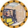Miroir de sécurité/circulation H710xB710mm D.600mm Acryl ca110 degrés -Blickwinkel 15m