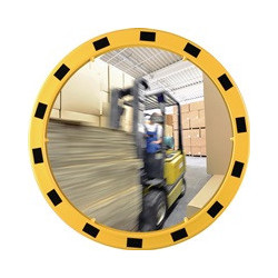 Miroir de sécurité/circulation H910xB910mm D.800mm Acryl ca110 degrés -Blickwinkel 22m