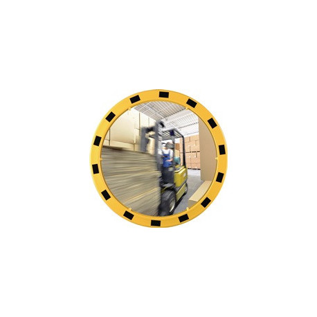 Miroir de sécurité/circulation H910xB910mm D.800mm Acryl ca110 degrés -Blickwinkel 22m