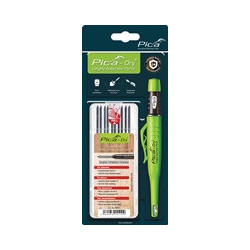 Crayon de chantier Pica-Dry+Set mines Couleur graphit +Set mines 4000 871 360 PICA