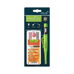 Crayon de chantier Pica-Dry + Set mines 4000 871 414 PICA