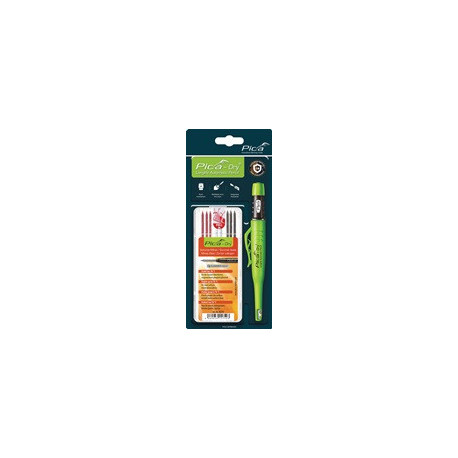 Crayon de chantier Pica-Dry + Set mines 4000 871 414 PICA