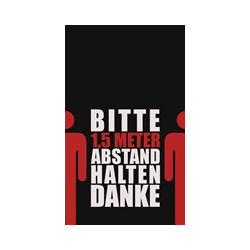 Paillasson A 1,5 m distance rouge/noir PA L1500xB900xS6mm MILTEX