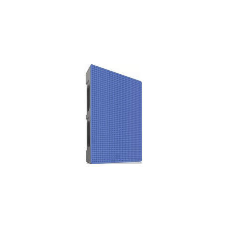 Palette plastique L800xW1200xH160mm 3 patins fermés PEHD CRAEMER