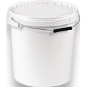 Seau 15 l polyéthylène blanc D. 290 mm