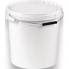 Seau 15 l polyéthylène blanc D. 290 mm
