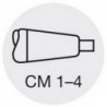 Foret hélicoïdal à queue cône morse, en acier à coupe rapide, type N, DIN 345, profil rectifié, surface traitée à la vapeur, Ø h8 : 19,50 mm
