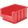 Boîte pour étagère VKB L300xB230xH150mm rouge PP LA-KA-PE (Par 10)