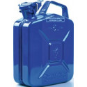 Bidon de carburant 5l Bleu RAL 5005 tôle dacier-L230xB120xH310mm VALPRO