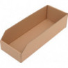 Boîte pour étagère L400xB150xH100mm carton ondulé brun 1 (Par 50)