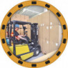 Miroir de sécurité/circulation H710xB710mm D.600mm Acryl ca110 degrés -Blickwinkel 15m