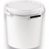 Seau 15 l polyéthylène blanc D. 290 mm