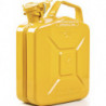 Bidon de carburant 5l Jaune zinc RAL 1018 tôle dacier-L230xB120xH310mm VALPRO