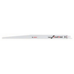 Lame de scie sabre S 1411 DF L.300mm B.19mm TPI 6 43mm 2 St./Karte