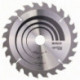 Lame pour scie circulaire Optiline Wood Ext 235mm Z.24 WZ Larg coupe.2,8mm BOSCH