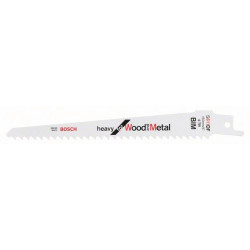 Lame de scie sabre S 611 DF L.150mm B.19mm TPI 6 43mm 100 St./Karte