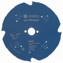 Lame pour scie circulaire Ext 165mm Z.4 TCG Percage 20mm Larg coupe.2,2mm HM BOSCH